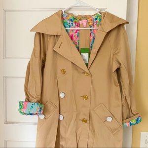 Lilly Pulitzer Trench Coat
